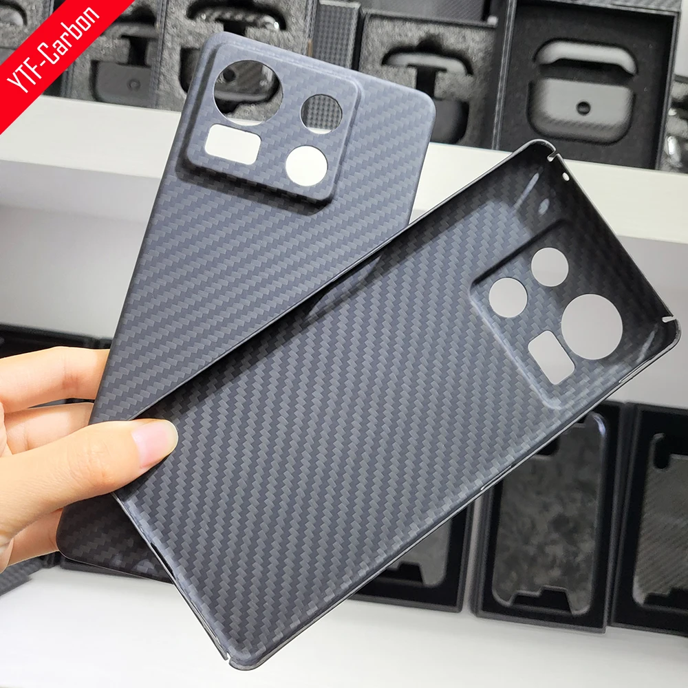 YTF-чехол из углеродного волокна для телефона Nubia Z40SPRO Galaxy Ultra Aramid fiber Anti-fall Business cover