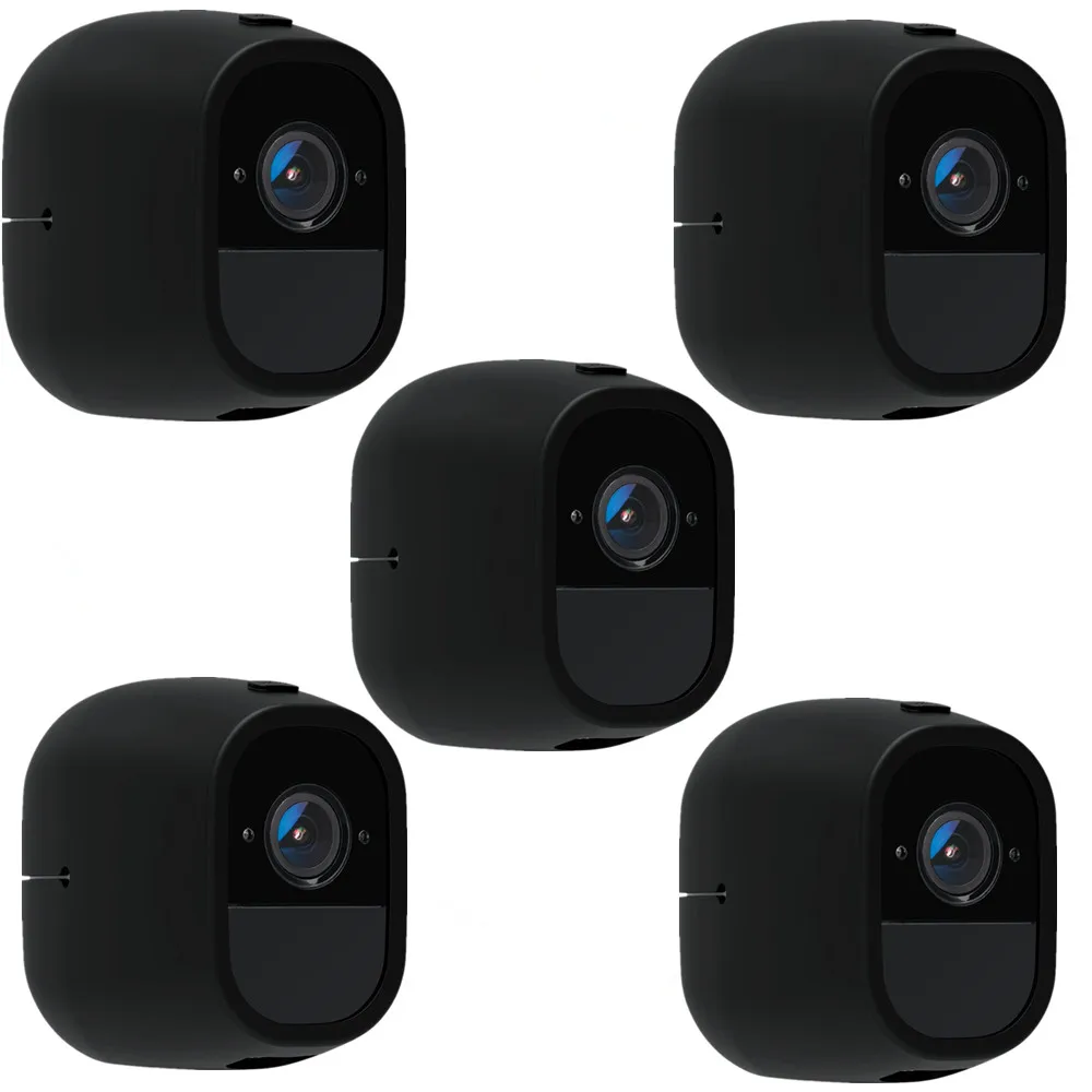 5Pcs Skins Covers Protection for Arlo Pro and Arlo Pro 2 Silicone Case UV And Weather Cover Security Camera Accessories
