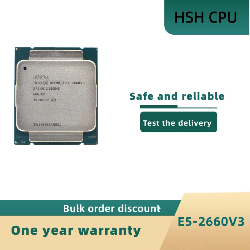 

Процессор Intel Xeon E5 2660 V3 SR1XR 2,6 ГГц 10 ядер 105 Вт Разъем LGA 2011-3 ЦПУ E5 2660V3