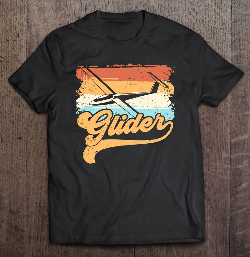 

Винтажная женская футболка с принтом планера, летчика, большого размера