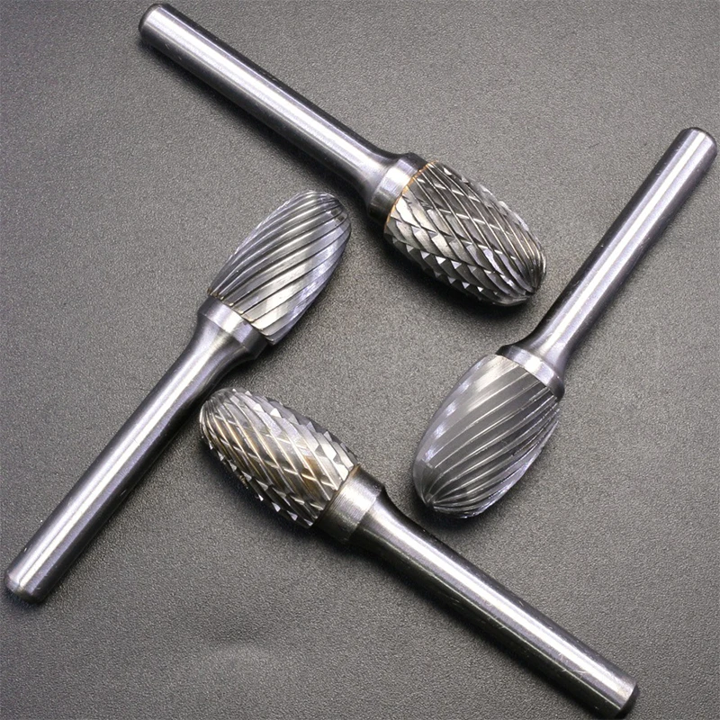 

Double Cut EX Type Head Tungsten Carbide Rotary File Tools Drill Milling Carving Bit Tools Point Burr Die Grinder Abrasives Set