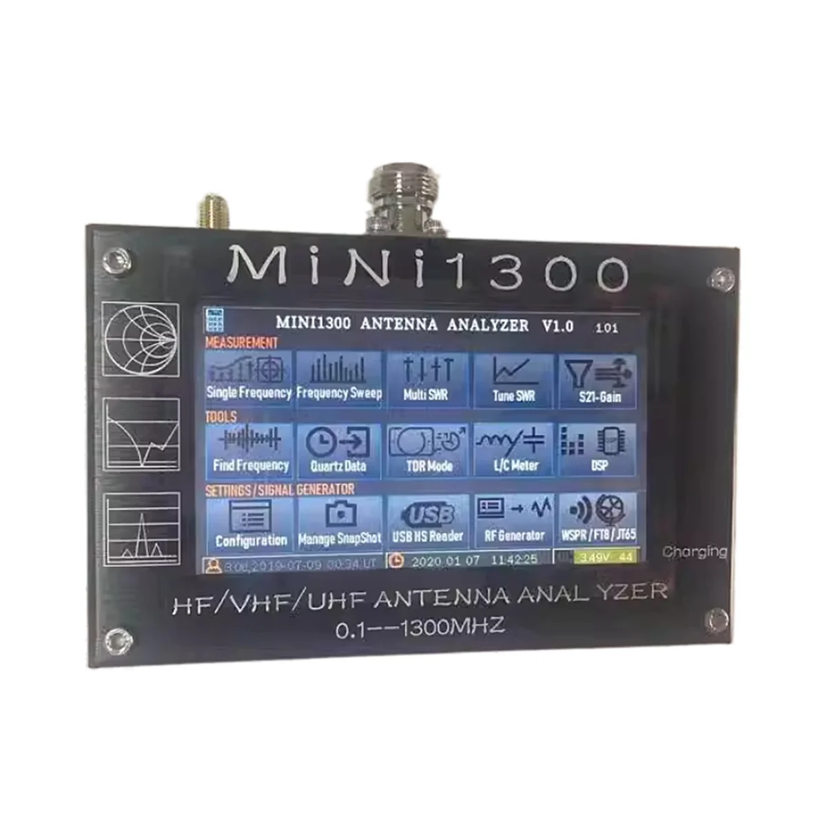 Векторный анализатор сети Mini 1300 портативный стоячий волновой радиочастотный