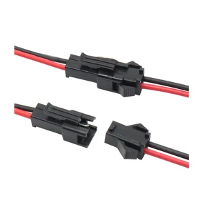 10 пар 2-контактный разъем постоянного тока JST SM 2-контактный штекер стандартная для одноцветной светодиодной ленты адаптер питания постоянного тока Кабельная лента освещение