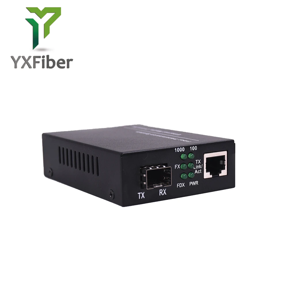 

10/100/1000M Gigabit Ethernet SFP Fast Ethernet Media Converter Fiber To RJ45 Converter SFP
