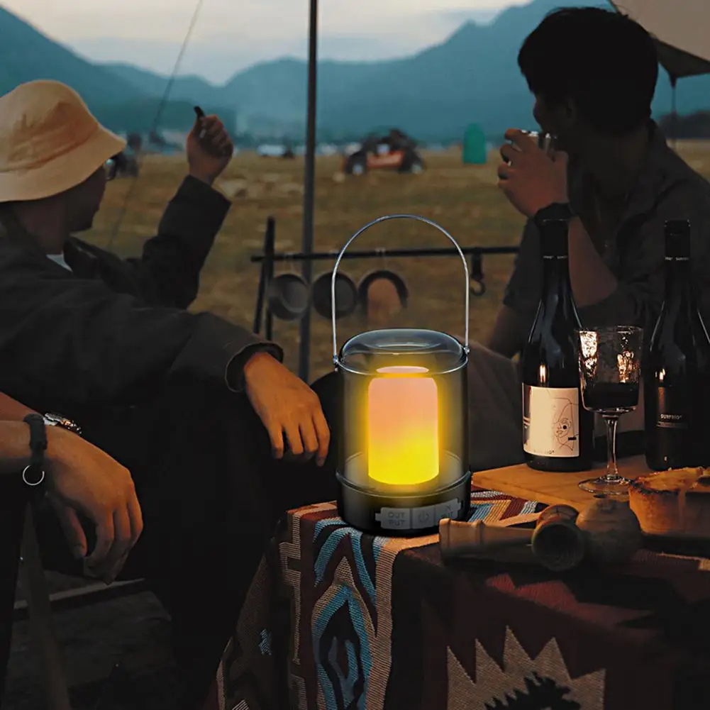 

Camp Lantern Bright USB-C Charging One-Key Start Energy-saving Tent Light Camping Accessories