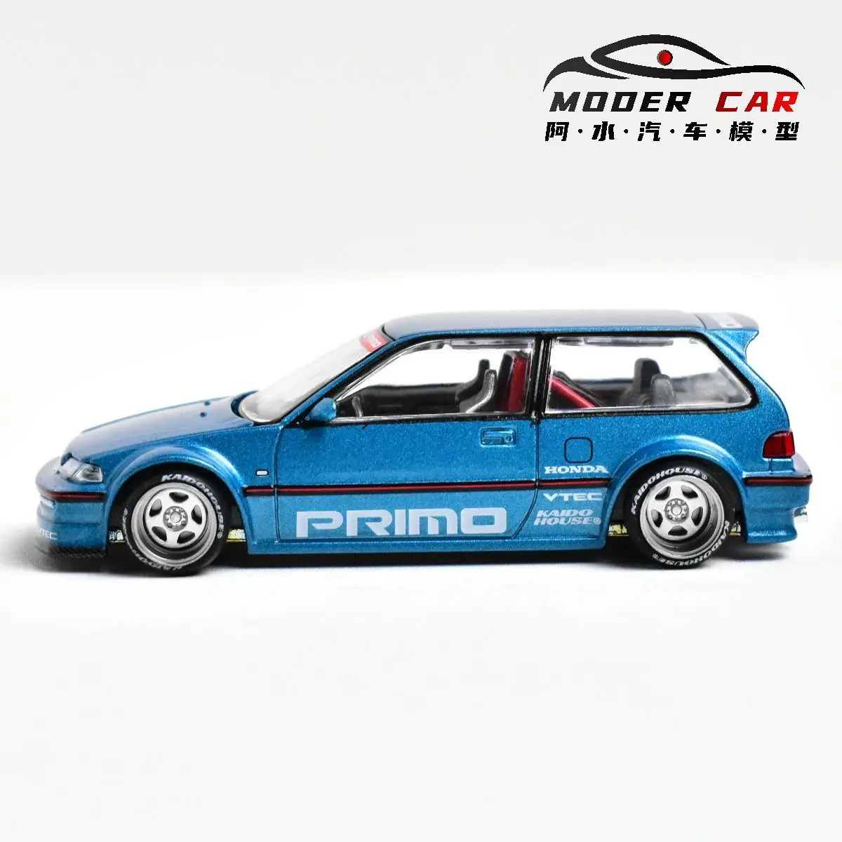 Kaido House + MINIGT Civic (EF) Works V1 KHMG 126 литая под давлением модель автомобиля