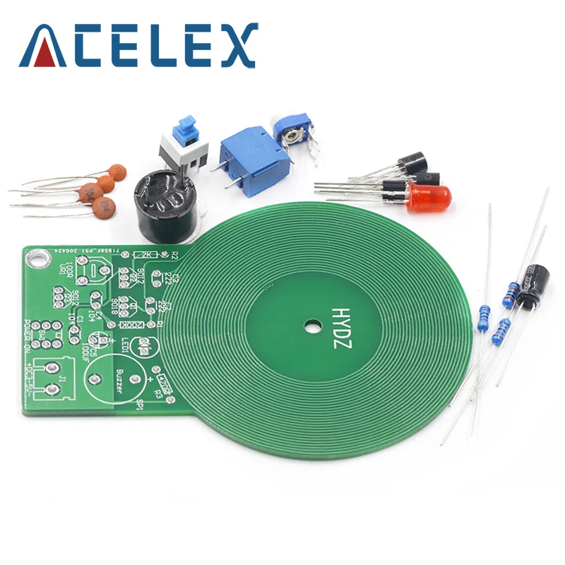 Электронный металлоискатель Бесконтактный Модуль платы датчика 3-5 в постоянного