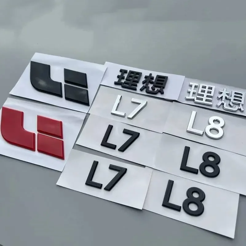 

Наклейка с эмблемой для автомобиля черный для ведущего идеального LiXiang L7 L8 L9 ONE Авто Передние Задние логотипы декоративные модифицированные аксессуары для стайлинга