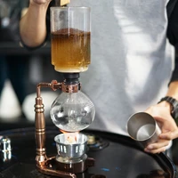 glass style syphon coffee maker set gift box home coffee hand brewing pot specialized jarra cafetera cristal kitchen accessories