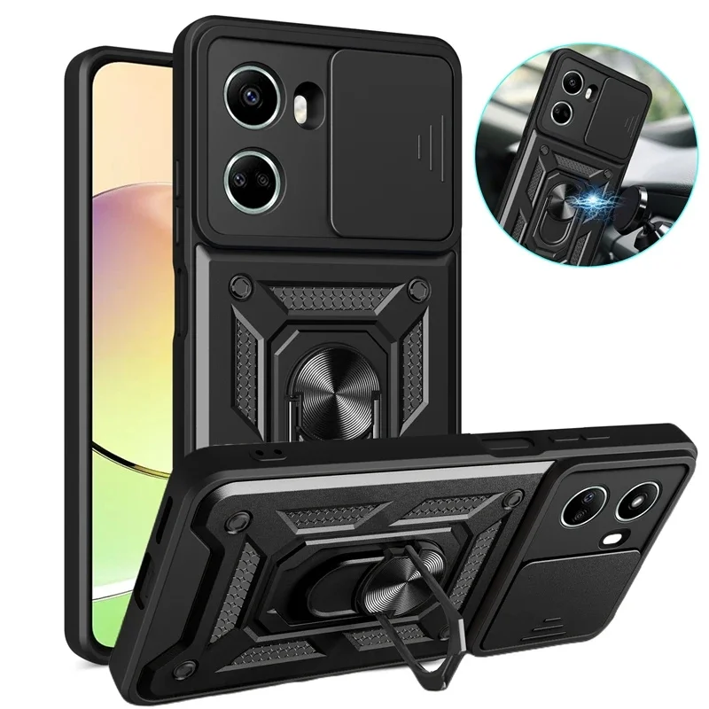 

Чехол для Huawei Nova 10 SE 4G, держатель для камеры, магнитные армированные телефонные чехлы для Huawei Nova 10 SE 10SE, зеркальный защитный чехол 6,67 дюйма