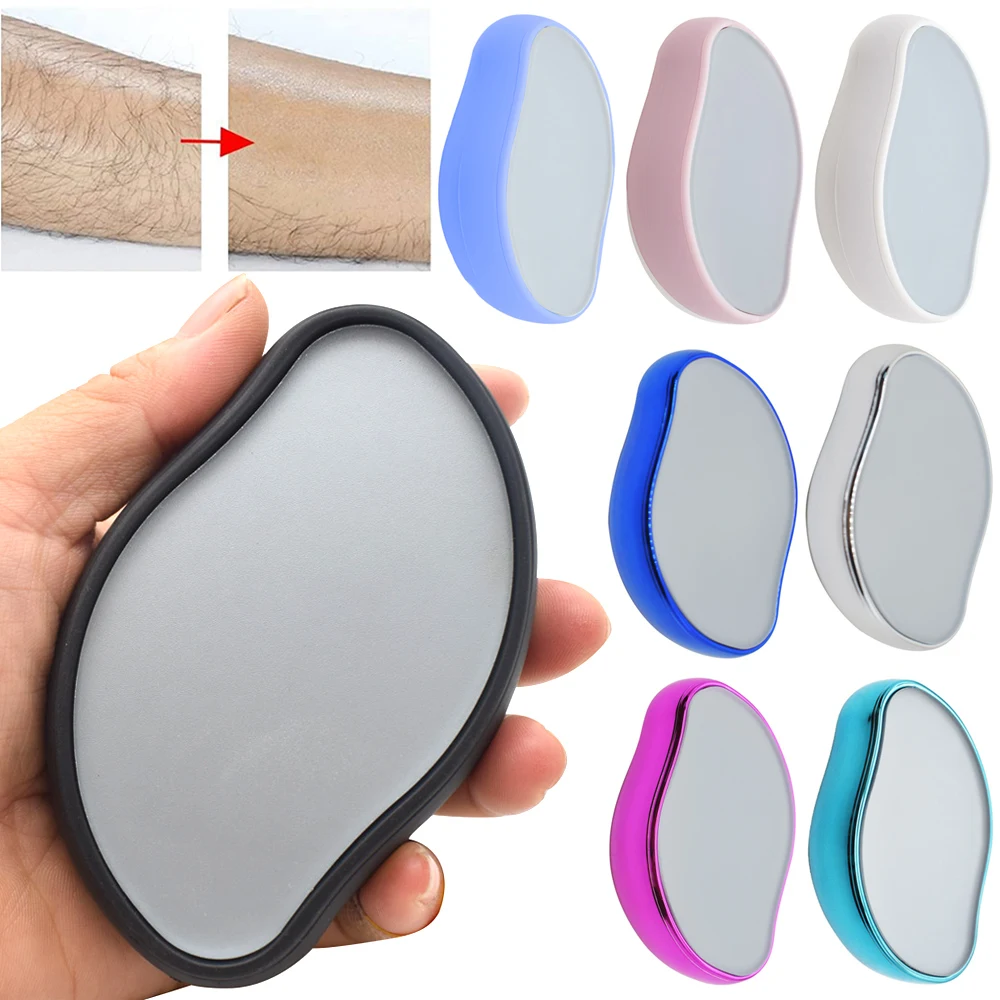 

Хрустальный эпилятор для безболезненного удаления волос, Легкая очистка, многоразовая Бритва для Депиляции Тела, многоразовый инструмент ...