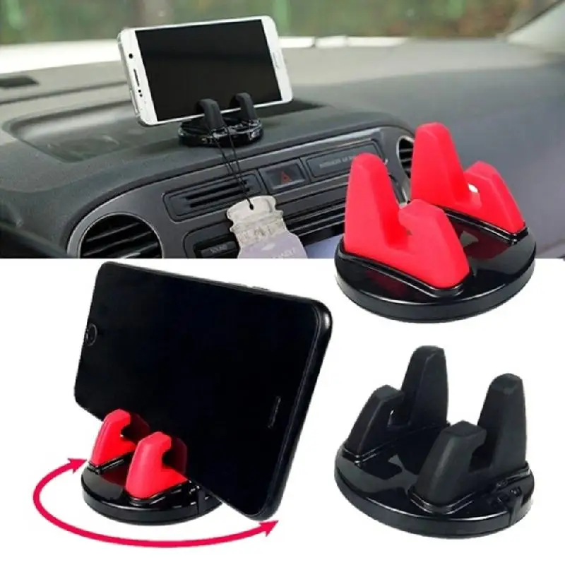 

360 Degree Rotatable Stand Car GPS Navigation Dashboard Phone Holder Universal Instrument Panel Multi-function Adhesive Bracket