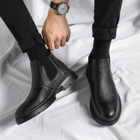 casual leather genuine man designer mens fashion dress shoes luxury brand versatile high quality martin boots sapatillas hombre