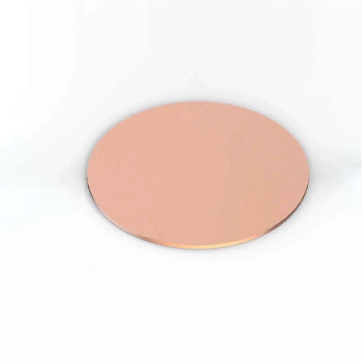 Толщина 1-8 мм T2 фиолетовая медная круглая пластина твердая диаметр