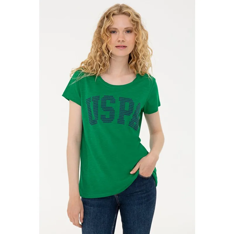 

Green T-Shirt 50238124-Vr054 T Shirt Y2K Top Nostalgic Summer Women T-Shirt Anime Bluz