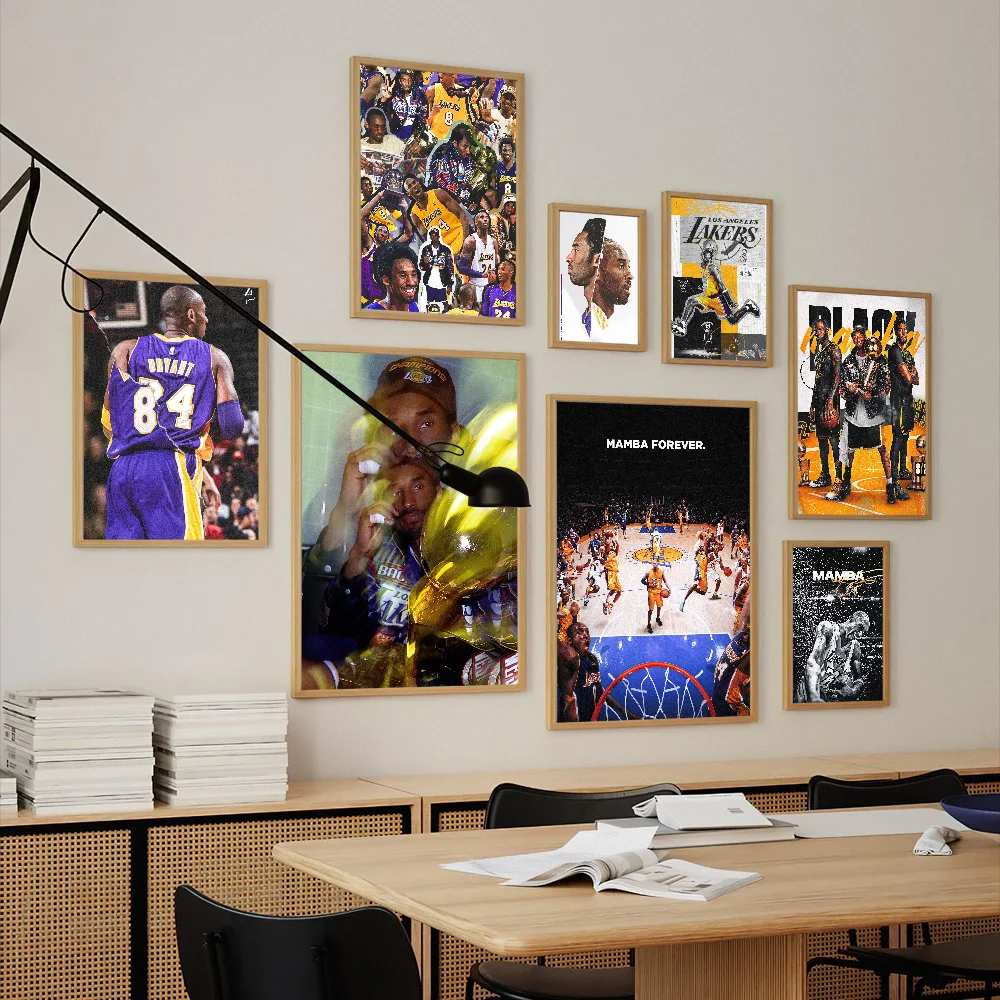 Kobes B-Брайант Черная Мамба 24 постера принты настенные наклейки картины гостиная