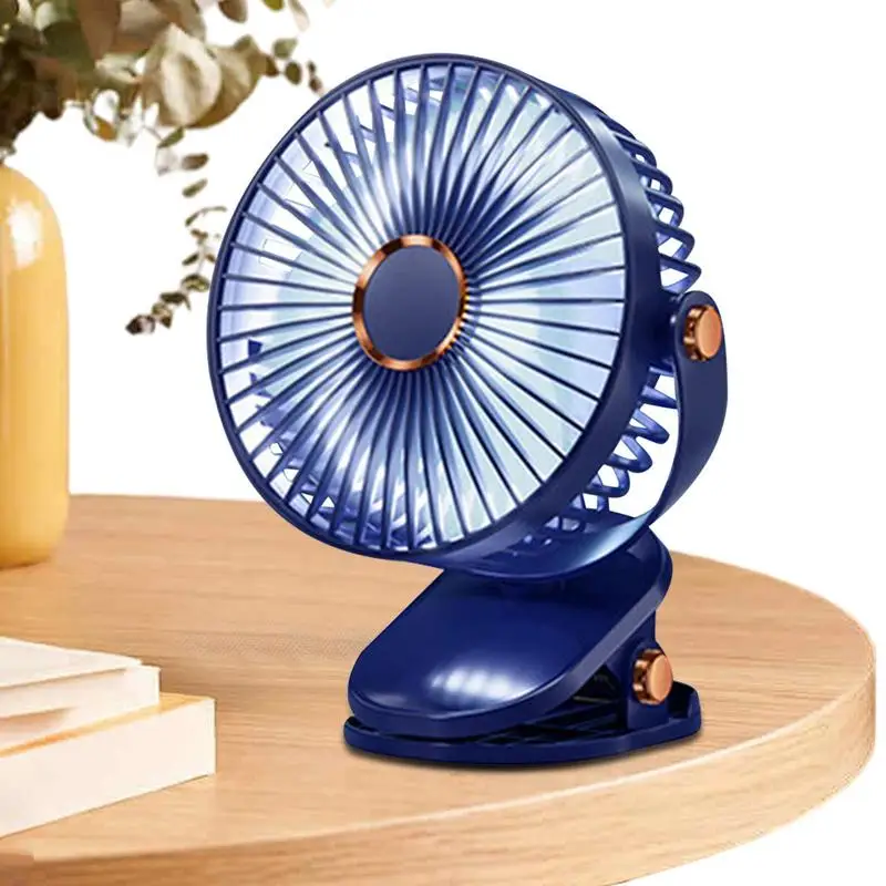 

Mini Clip Fan USB Rechargeable Air Cooling Fan 10000mah Battery Operated Fan 5 Speeds For Outdoor Camping Fishing