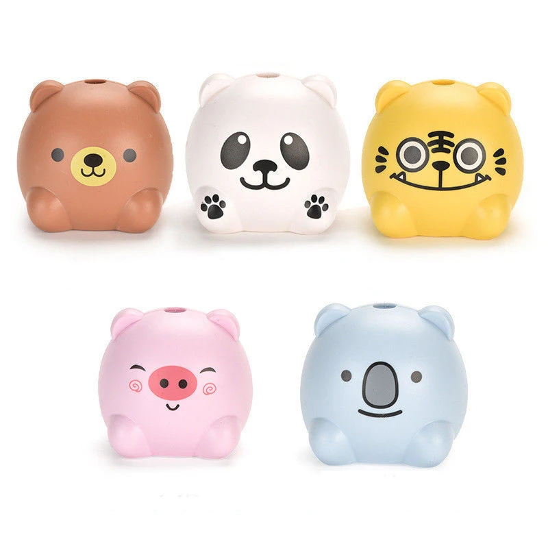 

1Pc Cute Cartoon Animal Straw Children Early Education Toys Boys and Girls Drinking Straw Tools Water Absorption Sound Kid Gifts