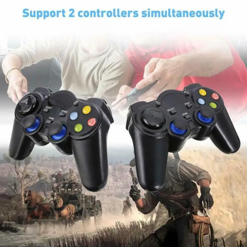 

Wireless Gamepad Accessories Joypad For Nintendo Switch For Smart Tv Box For Ps3 Game Controller For Raspberry Pi 4 2.4g Android