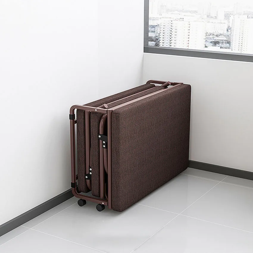 

5 Fold Folding Bed 65/80×183×34CM Single Lazy Leisure Bedroom Multifunctional Recliner Sofa Bed Lounge Chair With Storage Bag