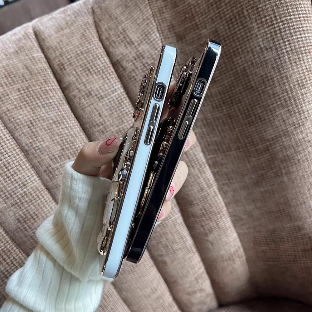 Роскошный чехол для телефона с подставкой астронавта Infinix Note 12 Pro 2023 X676C X676B мягкая