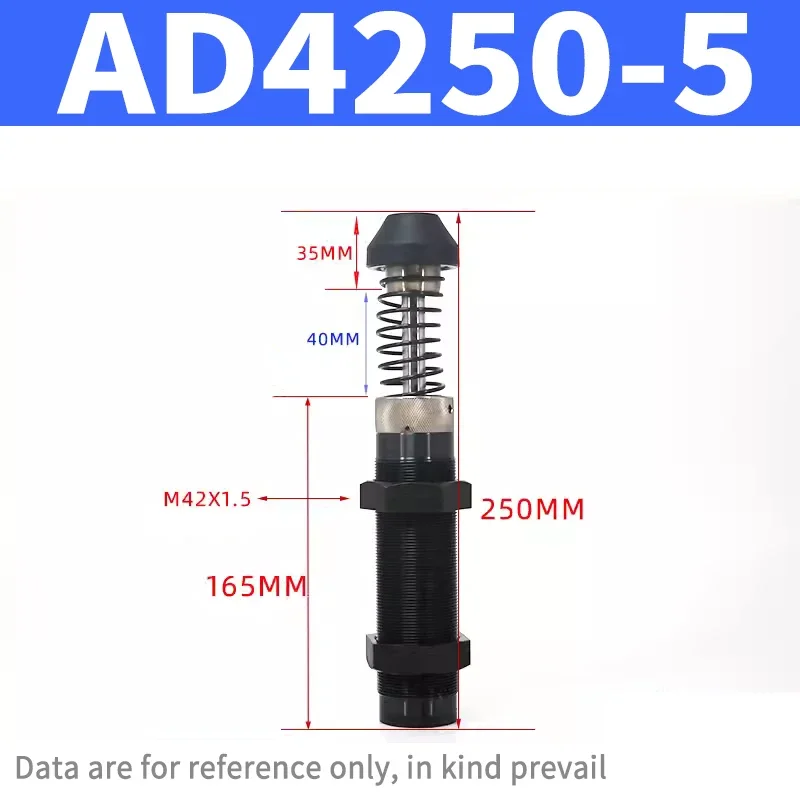 

Пневматический гидравлический амортизатор серии AD Регулируемый буфер Буфер давления масла AD2525 AD2550 AD2725 AD3325 AD4250 AD4275