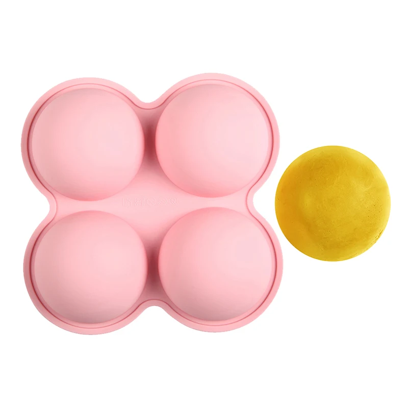 4-полая полусфера силиконовая форма для торта шоколадного желе пудинга купола