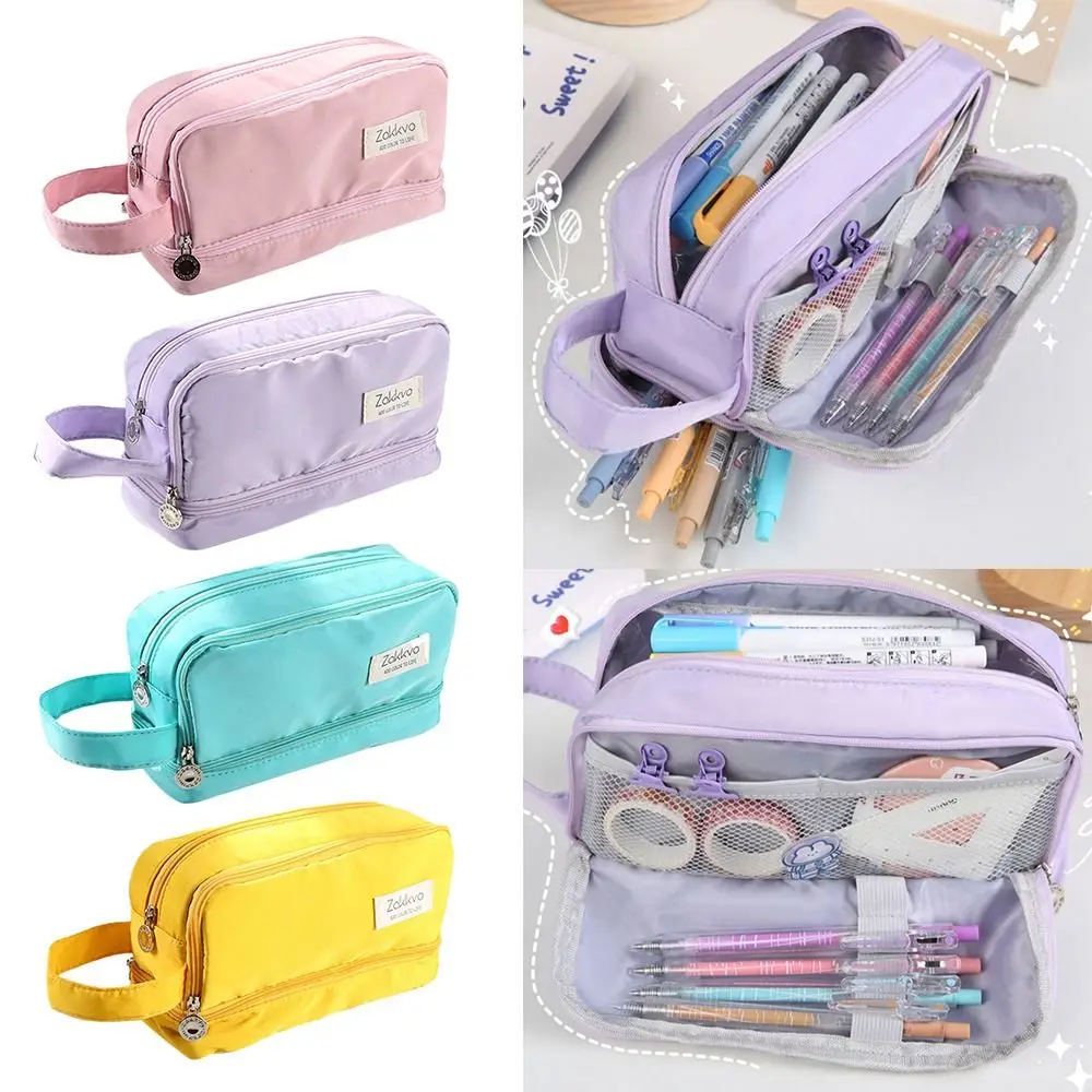 

Многофункциональный двухслойный Органайзер большой емкости для студентов