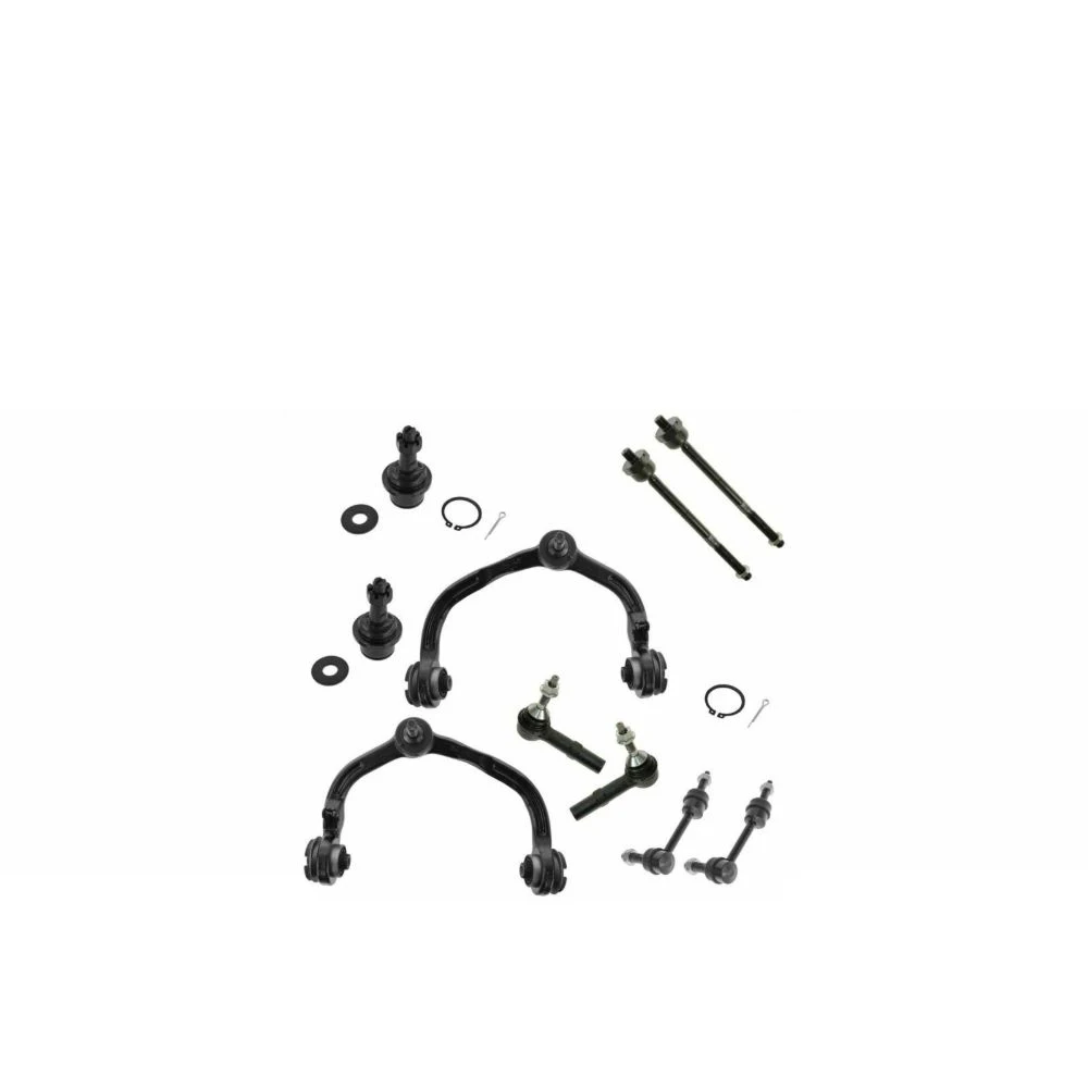 

For Ford Lincoln Kit Tie Rod End Sway Bar Link Control Arm Ball Joint LH RH Set