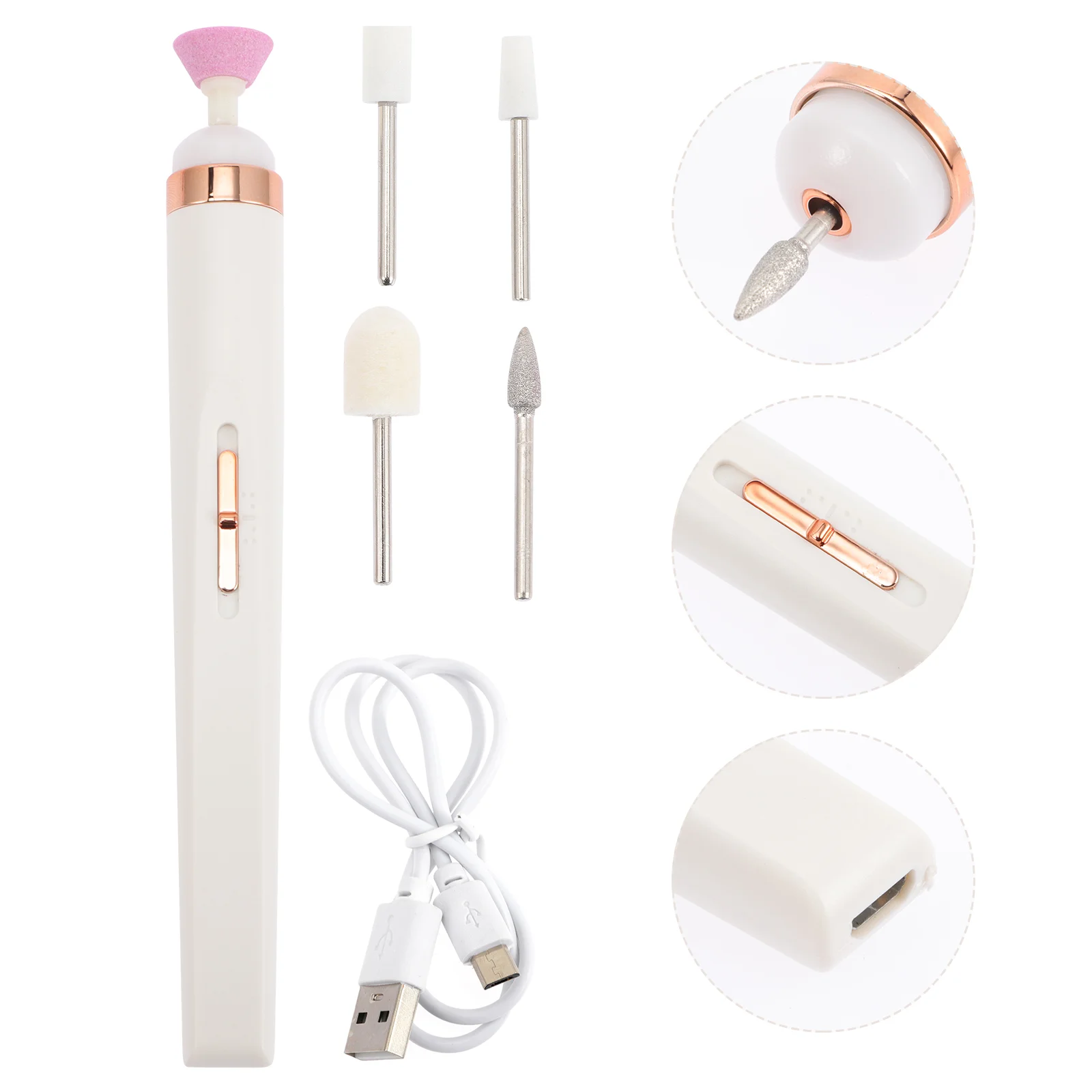 Набор инструментов для полировки ногтей электрический аппарат маникюра