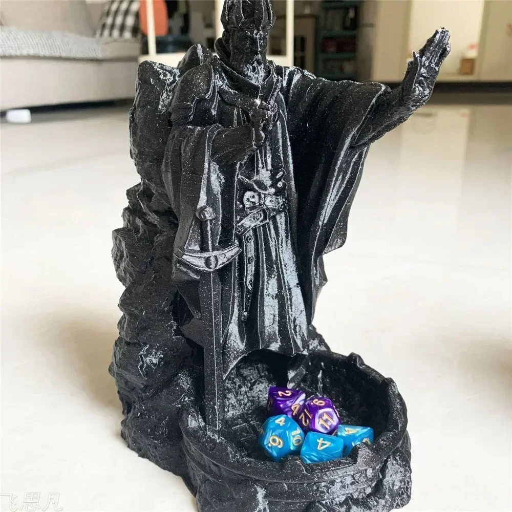 Фото Настольный игровой поднос Castle Dice Tower с 3D-печатью для настольной игры DND D&D RPG — уникальный подарок для игр друзей №3
