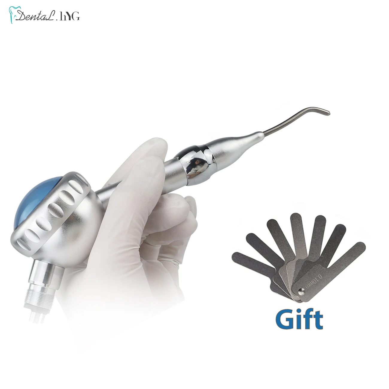 Стоматологический воздушный полировщик, металлическая зеркальная полировка воздуха, наконечник для полировки воздуха, отбеливание зубов, очистка, очистка воздуха, водяной шлифовальный станок с двумя/4 отверстиями