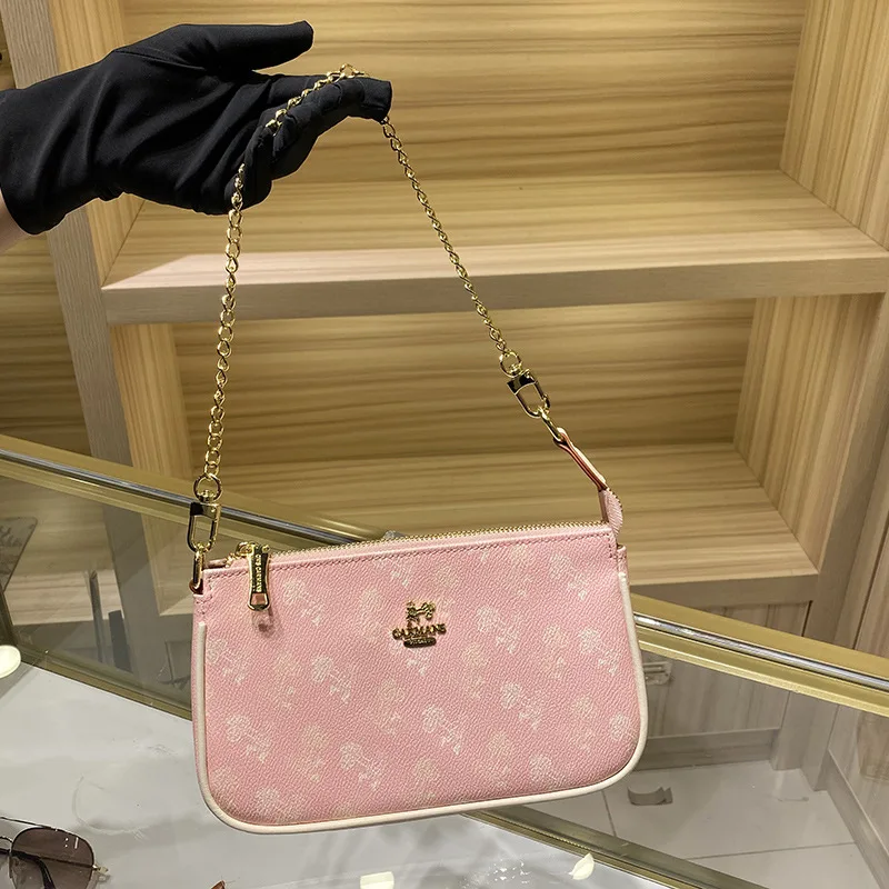 Designer Brand Luxury2023 New Trendy Chain Bag Ladies Fashion Underarm Bag Korean Casual Shoulder Bag Cute Little Fresh Style
