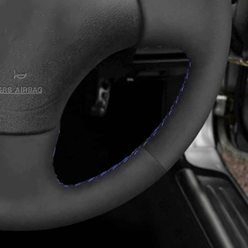 Фото Черная замшевая Кожаная оплетка, искусственная кожа для Mazda M2, 5 Miata NB 1998-2005, Детская модель RX7 1999-2002, автомобильные аксессуары №3
