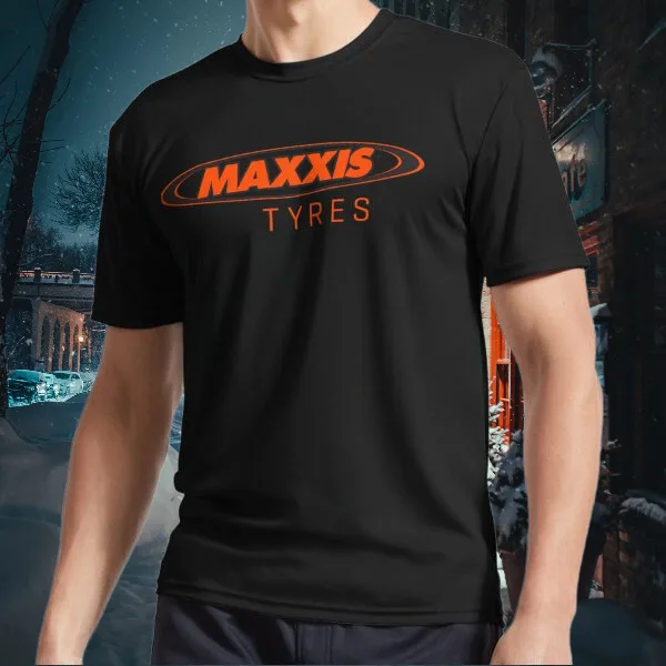 Футболка Maxxis в стиле унисекс с логотипом шин Забавный размер от S до 5XL