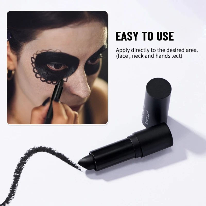 

Eyes BlackStick Cream Face Body Paint Makeup Pen Sports Safe Halloween Costume Party Waterproof No Toxic Lighweight Maquiagem