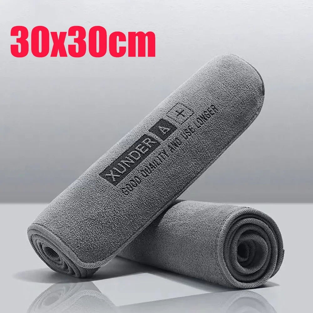 Салфетки для мытья автомобиля, полотенце из микрофибры для автомойки, двустороннее впитывающее полотенце с коротким ворсом, салфетка для сушки чистки автомобиля