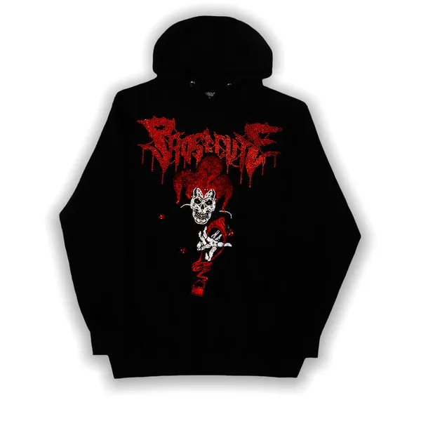 

Women Rhinestone Skull Print Streetwear Hoodies Women Coat Goth Harajuku Y2k aesthetic Clothes Punk Jacket Zip-Up