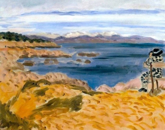 

Handmade oil painting reproduction on linen canvas，Cap dantibes by Henri Matisse, Free shipping