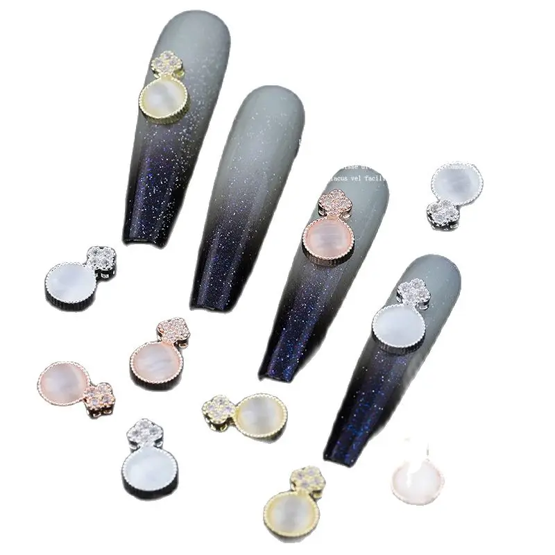 

5 шт./партия, украшения для ногтей в виде планеты