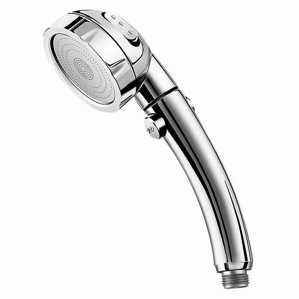 

High Pressure Shower Head ABS Handheld 3 Modes Adjustable Water Saving Pressurized Shower Nozzle Bathroom Accessories