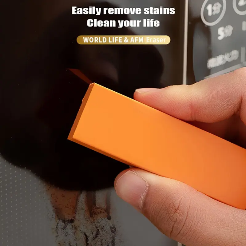 

1pc Easy Limescale Eraser Bathroom Glass Rust Remover And Scale Cleaning Rubber Household Rust Kitchen Brush Tools Kitchen