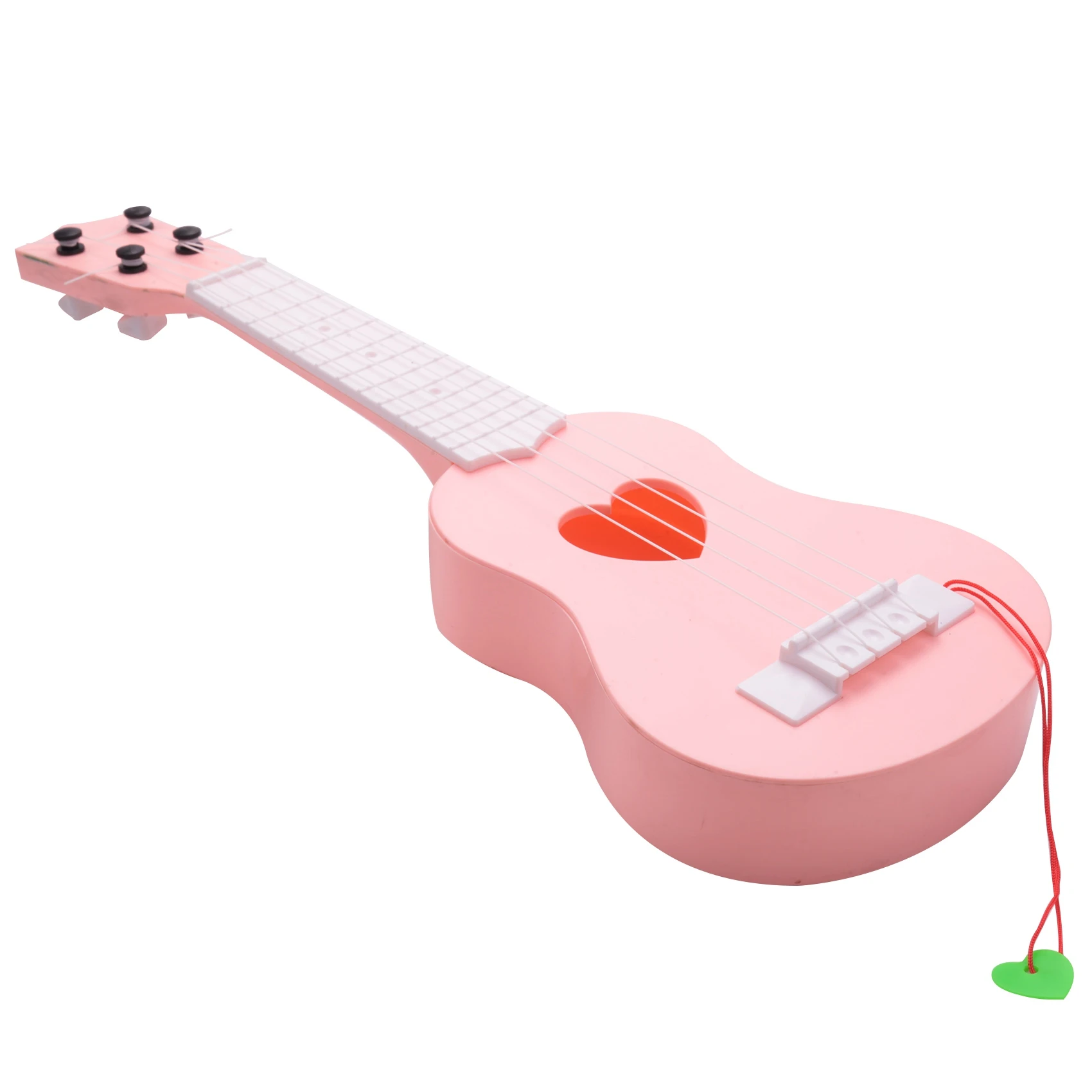 

Игрушечное укулеле для начинающих укулеле гитара для детей обучающий музыкальный инструмент игрушка мини милое укулеле, розовое