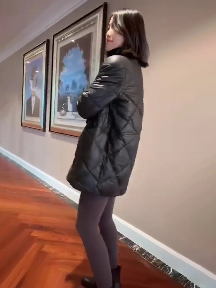 Рисунок 5 - Новинка 2022, кожаное пальто Haining из овечьей кожи