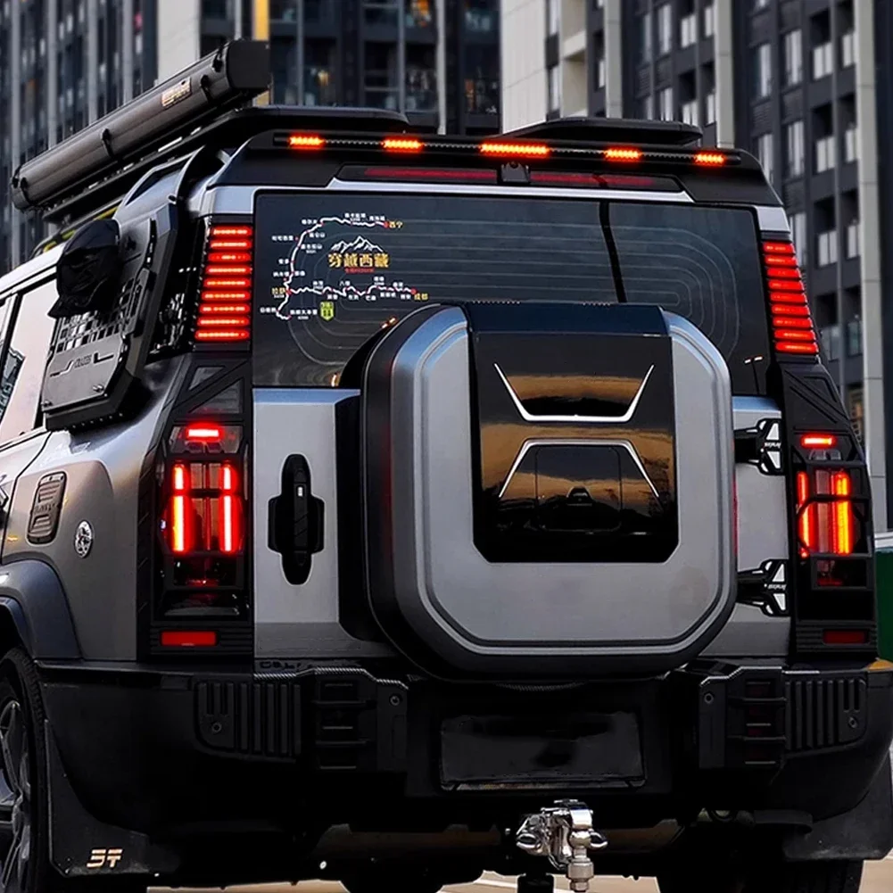 Подходит для Chery Jetour Traveler T2 автомобильные задние фонари светодиодные сигнальные