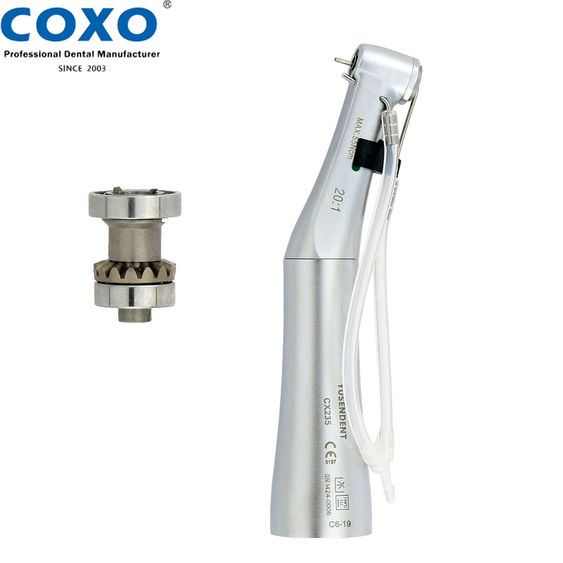 

COXO, стоматологический 20:1 снижение низкой скорости H-andpiece имплантатная хирургия Кнопка E Type Fit KAVO NSK CX235
