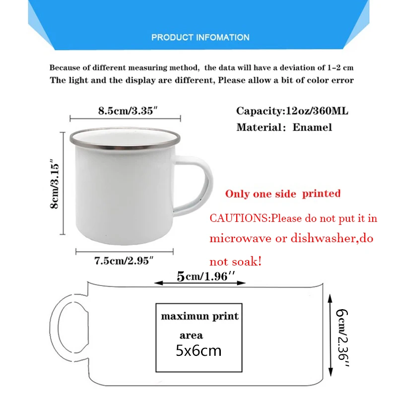 Merci Maîtresse Super Atsem Print Mugs Creative Coffee Cups Drinks Water Milk Cup Enamel Mug School Home Handle Drinkware Gifts images - 6