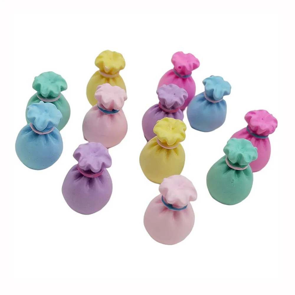 

20/50/100x миниатюрный кукольный домик на удачу с плоской спинкой кабошон подходит для украшения телефона «сделай сам» Скрапбукинг банты для во...