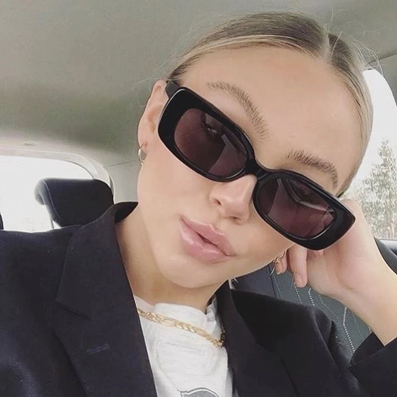 

Retro Small Frame Cat Eye Sunglasses For Women 2022 Luxury V Sun Glasses Men Fashion Jelly Sunglasses With Metal Hinges UV400