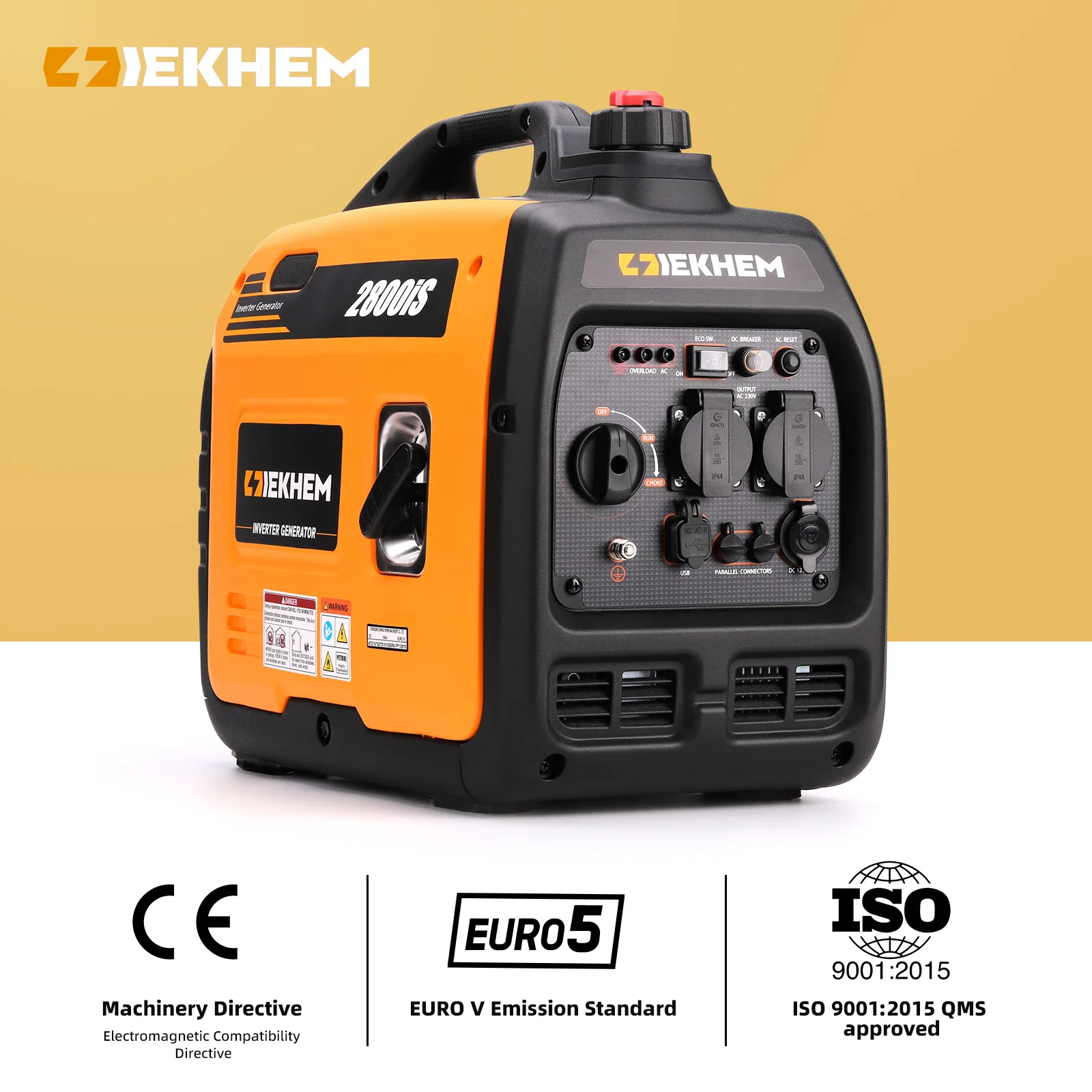 

3000w 3KW Portable Silent Power Generator For Outdoor Camping 3.0 kW power generator emergency generator petrol with USB